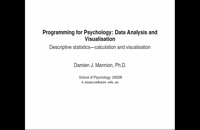 003 Programming for Psychology &amp; Vision Science - Descriptive statistics