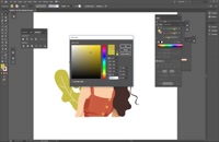 آموزش تبدیل عکس واقعی به عکس فلت در Adobe Illustrator