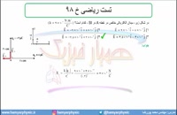 جلسه 46 فیزیک یازدهم-میدان الکتریکی 16 تست ریاضی خ 98-مدرس محمد پوررضا
