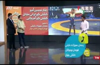 پاسخ کوبنده کشتی‌گیر ایرانی به بی‌احترامی کشتی‌گیر آمریکایی