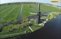 دهکده کیندردیک در هلند،جایگاه زیبای آسیاب های بادی کهن - بوکینگ پرشیا
