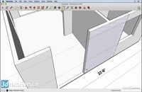 دانلود آموزش مدل سازی اسکچاپ SketchUp 2019 Modeling doorways
