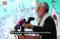 سردار سلیمانی: شما با افغانستان چه غلطی کردید که برای ایران خط و نشان می‌کشید؟