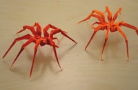 فیلم آموزش ساخت اوریگامی عنکبوت